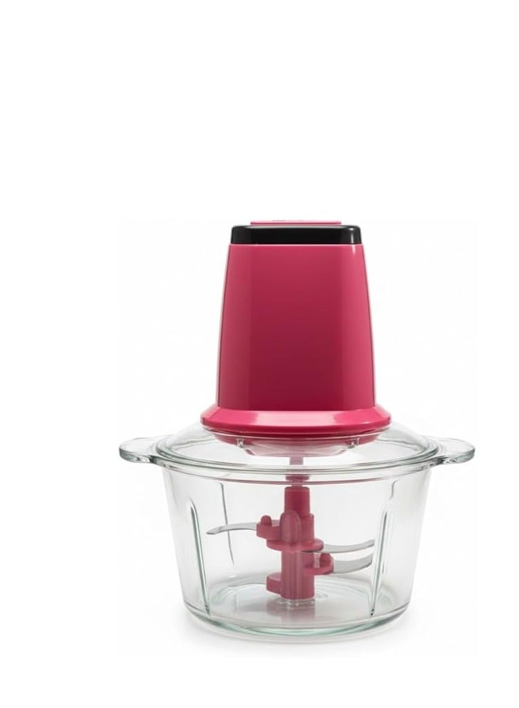 Electric Grinder with 2L Acrylic Bowl – 800W Powerful Motor for Fast & Safe Grinding (Fuchsia) T - Image 1
